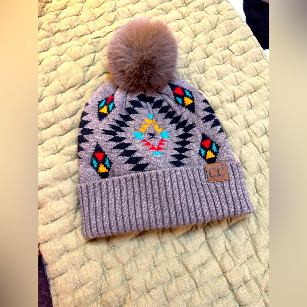 CC Aztec Beanie
